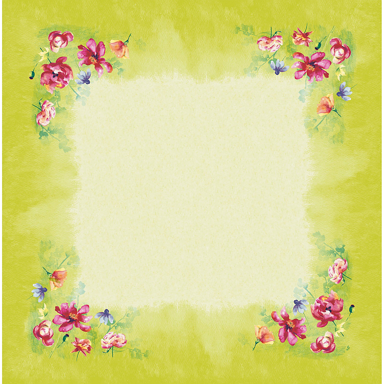 Duk dunisilk+ 84x84cm garden joy     20stk