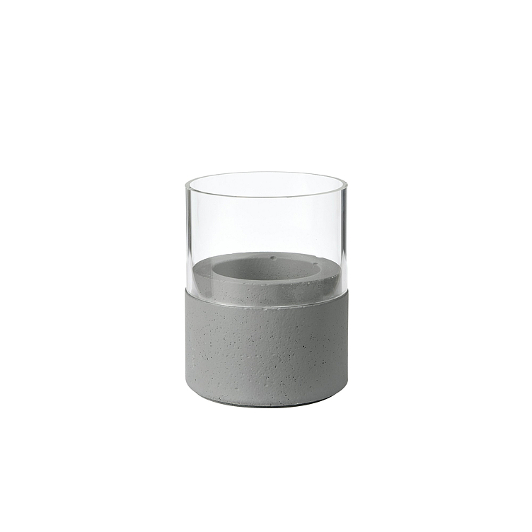 Telysholder glass neat mørkegrønn  1stk