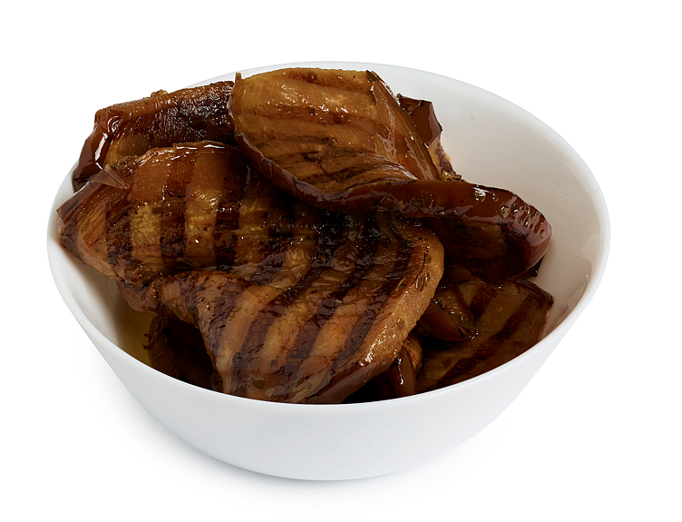 Grillet aubergine i olje 1500g