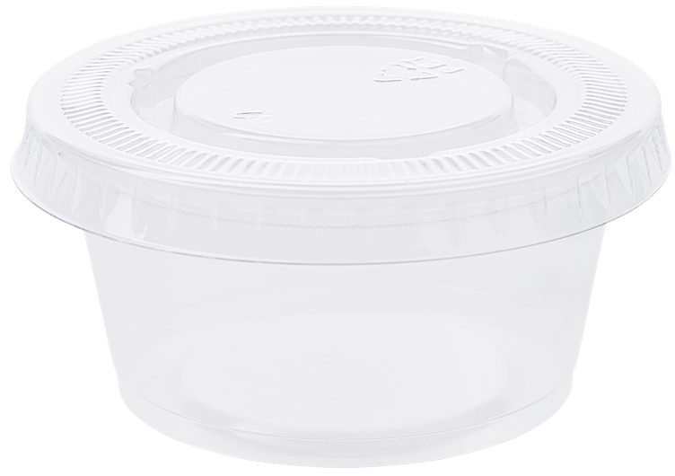Lokk til dressingbeger 2oz ø62mm pose   100stk
