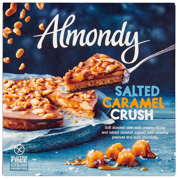 Salted caramel cake  420g