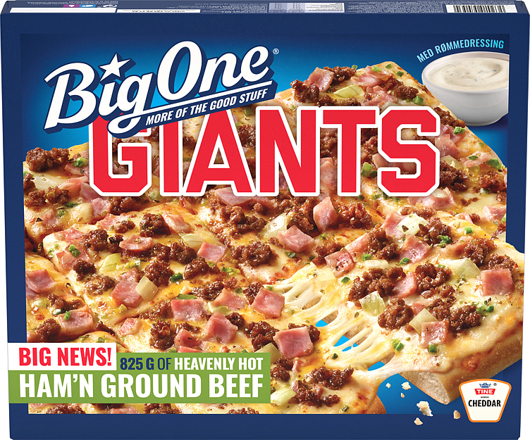 Bigone giants ham'n beef  825g
