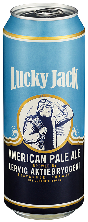 Lervig lucky jack   4,7%   24x50cl  can