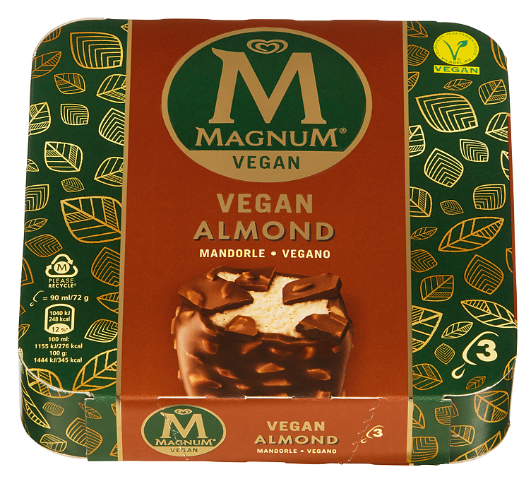 Magnum vegan almond multipak  3x90ml