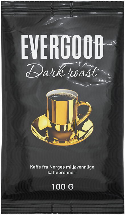 Evergood dark roast finmalt   36x100g