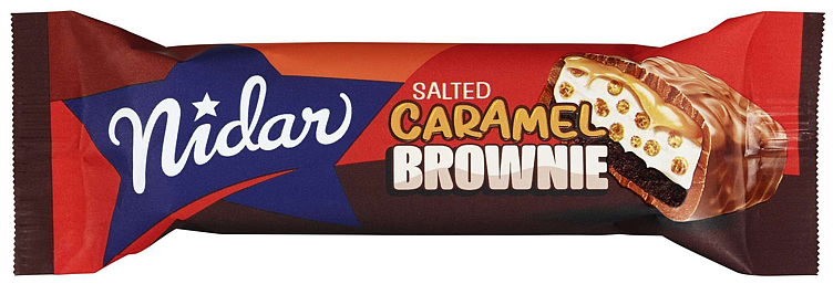 Nidar salted caramel brownie  45g