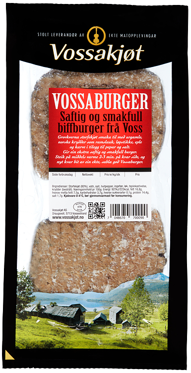 Vossaburger  280g