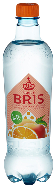 Farris bris fersken appelsin   24x0,5l