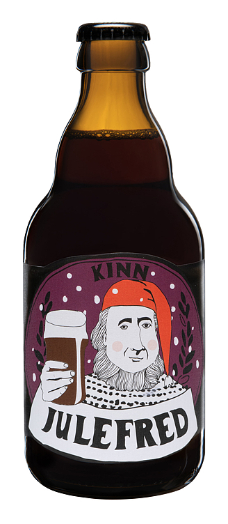 Kinn julefred sterk   6,5%   12x33cl