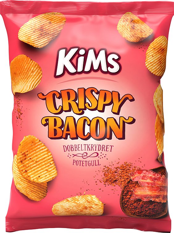 Kims potetgull crispy bacon  200g