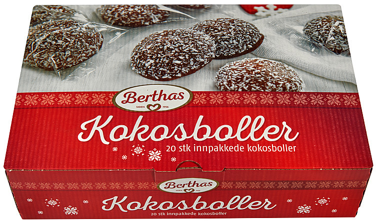 Kokosbolle 18stk 23g
