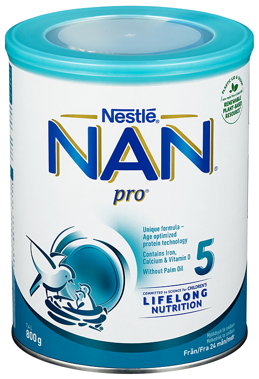 Nan pro 5 from 24m  800g