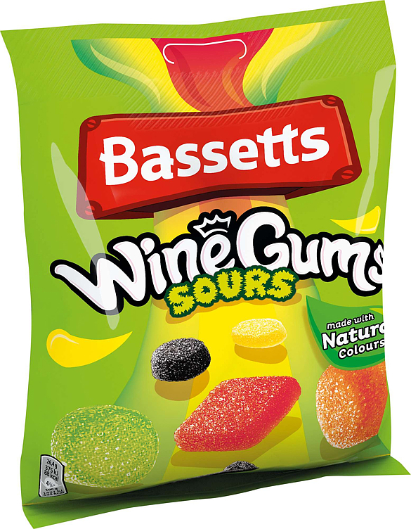 Bassetts sour winegums 190g