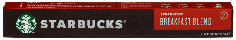 Starbucks breakfast blend   10x56g