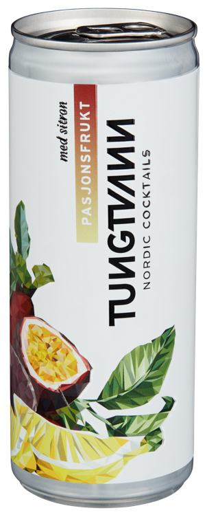 Tungtvann pasjonsfrukt   4%   24x25cl