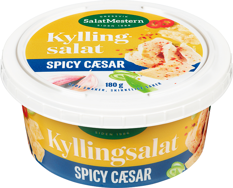 Kylling cæsarsalat   180g