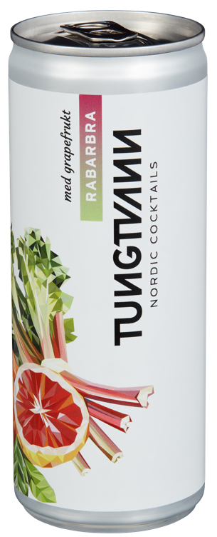 Tungtvann rabarbra   4%   24x25cl