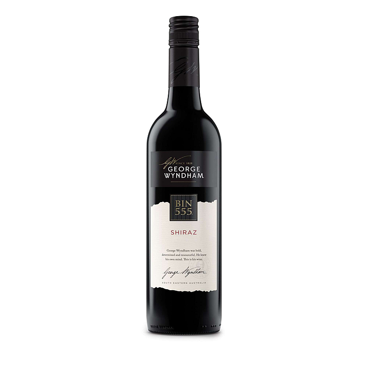 Wyndham bin 555 shiraz   14,5%   75cl