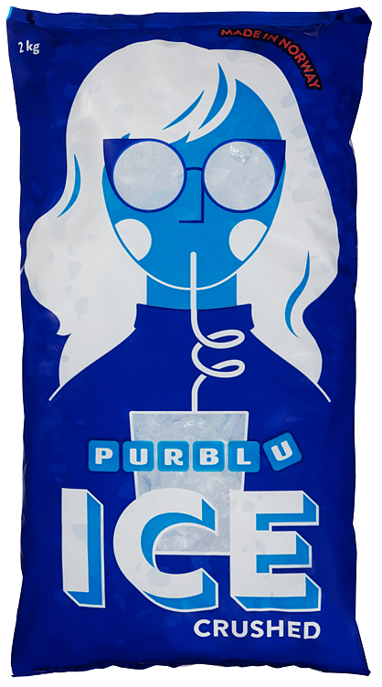 Crushed ice cubes   2kg