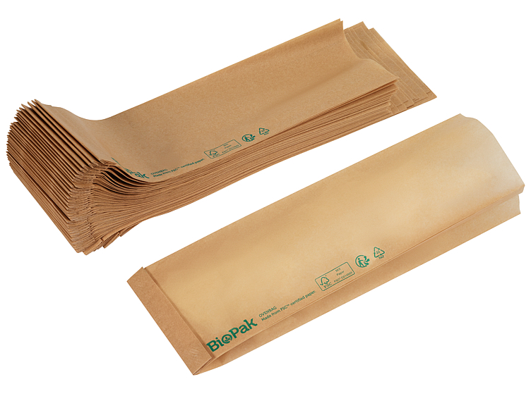 Ovnspose høy papir brun 105x40x320  600stk