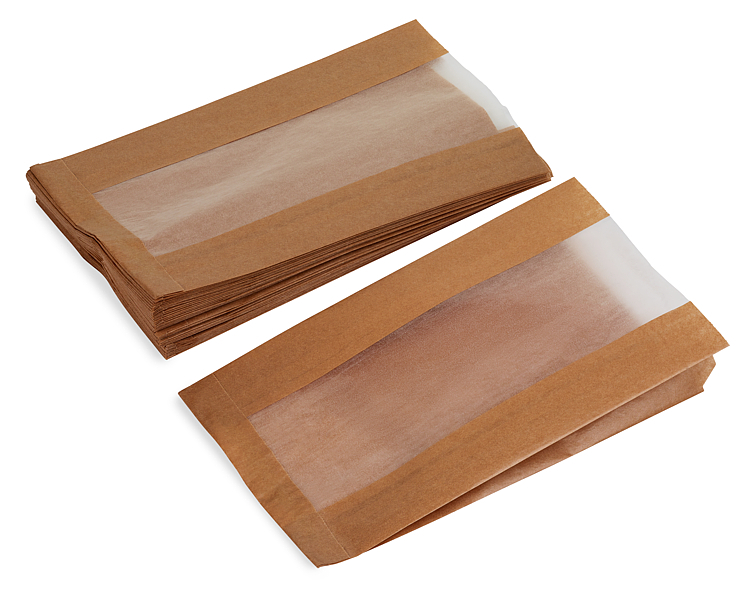 Papirpose begels/muffins 150x50x270  1000stk