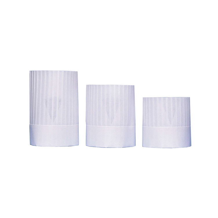 Kokkehatt non woven hv. 20cm 10stk