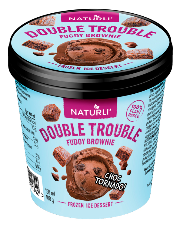 Double trouble fudgy brownie   150ml