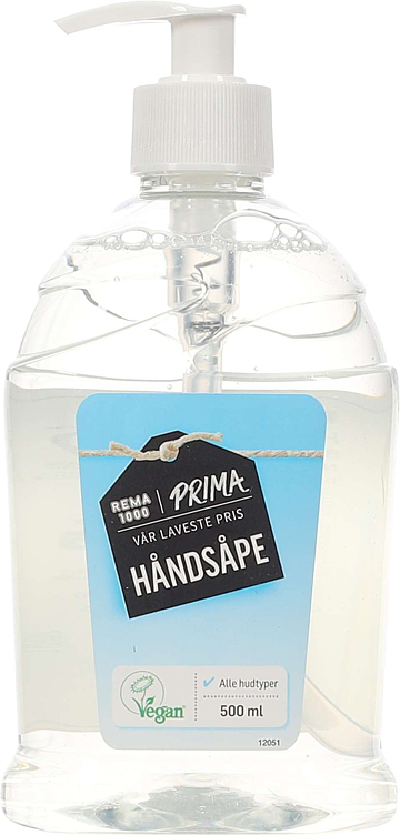 Håndsåpe m/pumpe   500ml