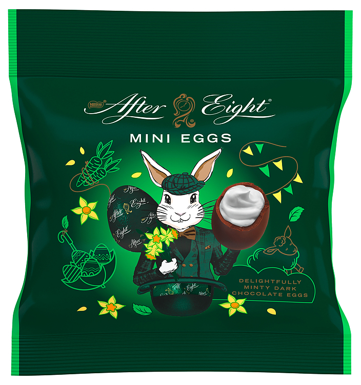 After eight mini eggs   90g