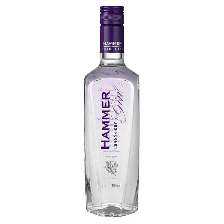 Hammer london dry gin  40%  70cl
