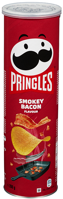 Pringles smokey bacon   200g