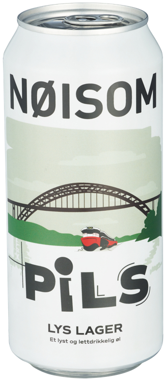 Nøisom - pils 4,7%   12x44cl   can