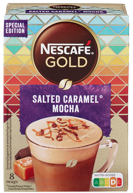 Nescafe gold salted caramel mocha   152g