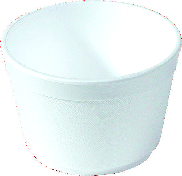 Suppebeger 48cl hvit   25stk