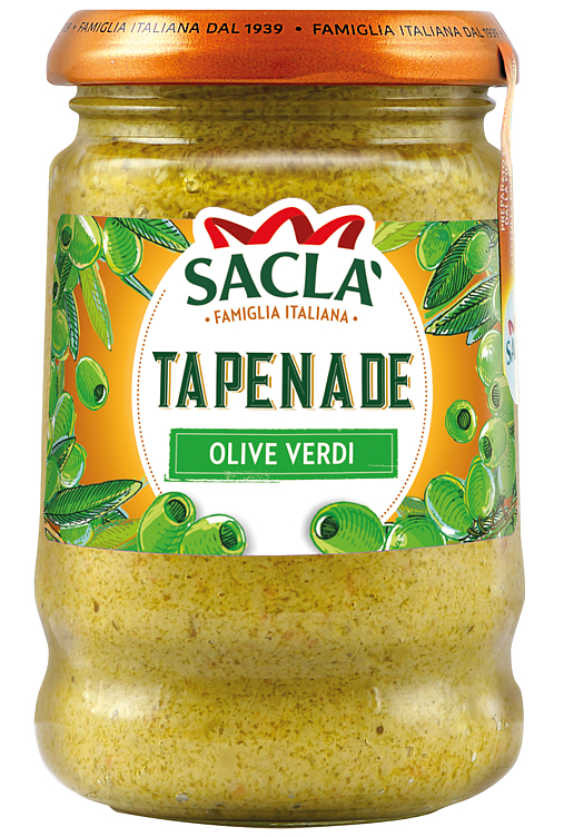 Tapenade grønn oliven  190g