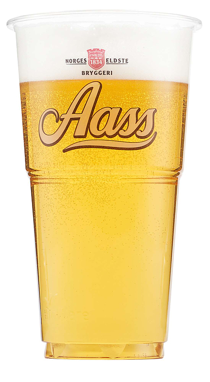 Aass plastglass 50cl pla  800stk