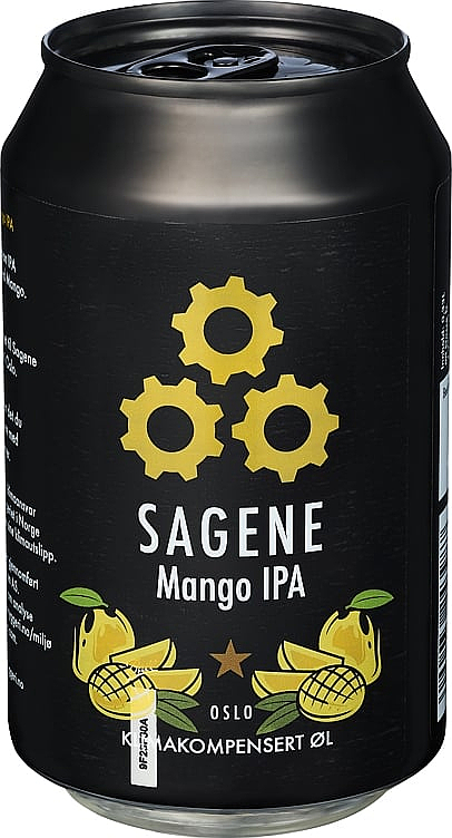 Sagene mango ipa bx  4,70%  24x0,33l