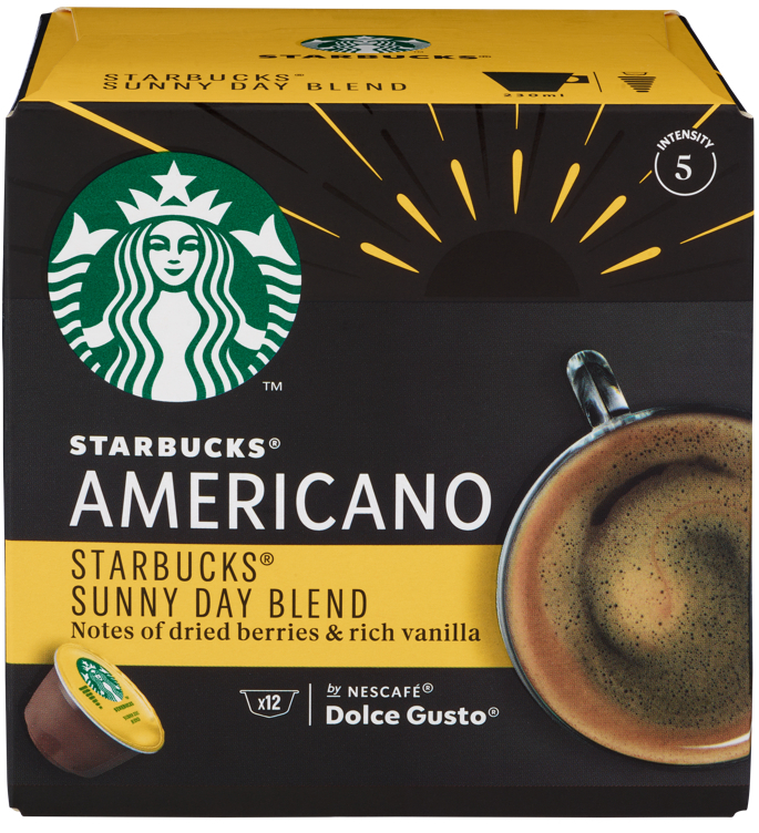 Starbucks americano sunny day x12   99,6g