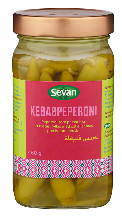Kebabpepperoni   460g