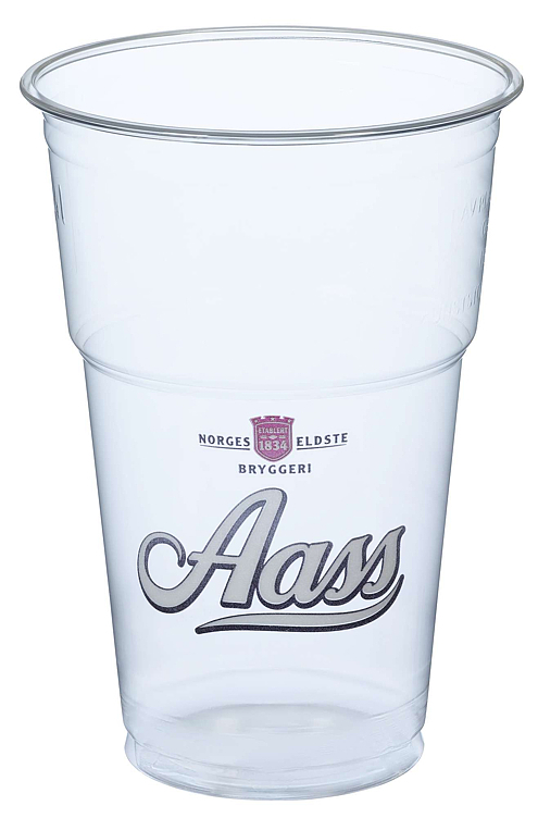 Aass plastglass 40cl pla  800stk