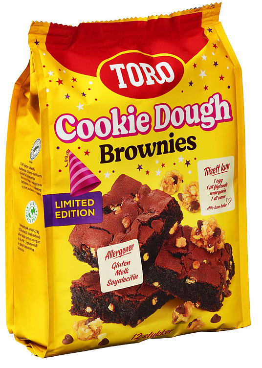 Brownies cookie dough  637g