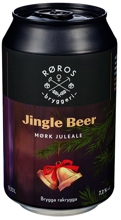 Røros bryggeri jingle beer   7,2%   24x33cl