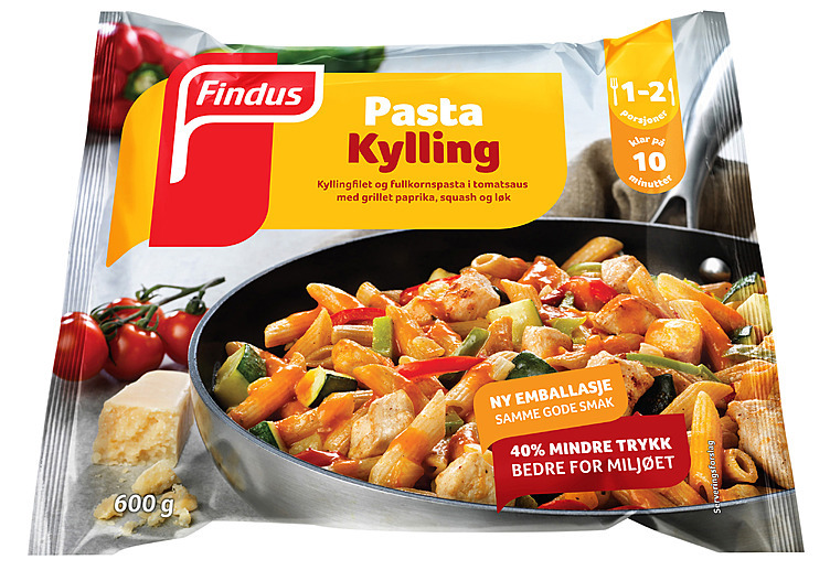 Kylling & fullkornspasta  600g