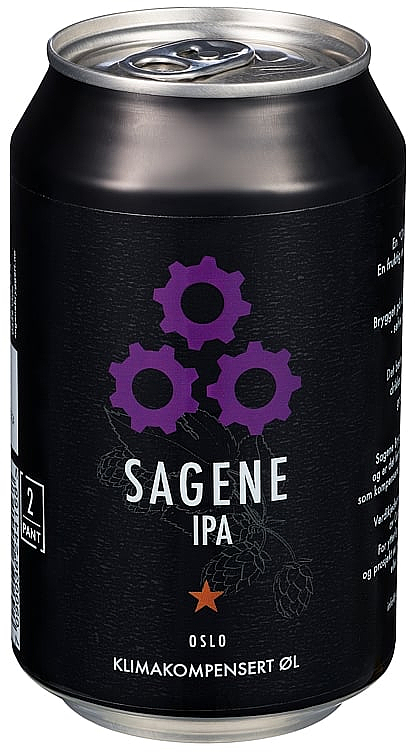 Sagene indian pale ale bx 6,5%  24x0,33l