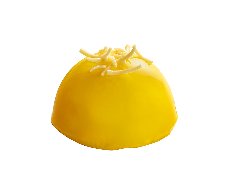 Sitronmousse halvkule  12x85g   krt