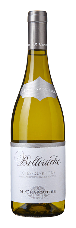 Cotes-du-rhone belleruche blanc   13,5%   75cl