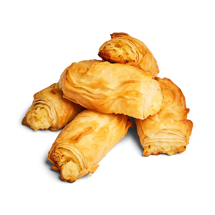 Børek minisnacks cheese/sourcream/potato 35g per pcs bag 800