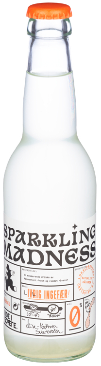 Sparkling madness ivrig ingefær musserende  0%  24x33cl
