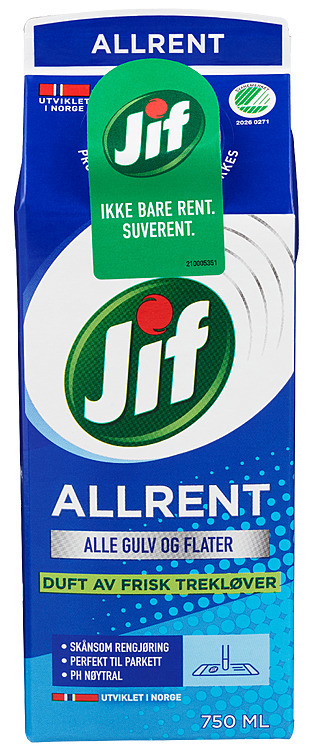 Jif allrent frsik trekløver  750ml