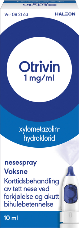 Otrivin nesespray voksen  1mg/ml